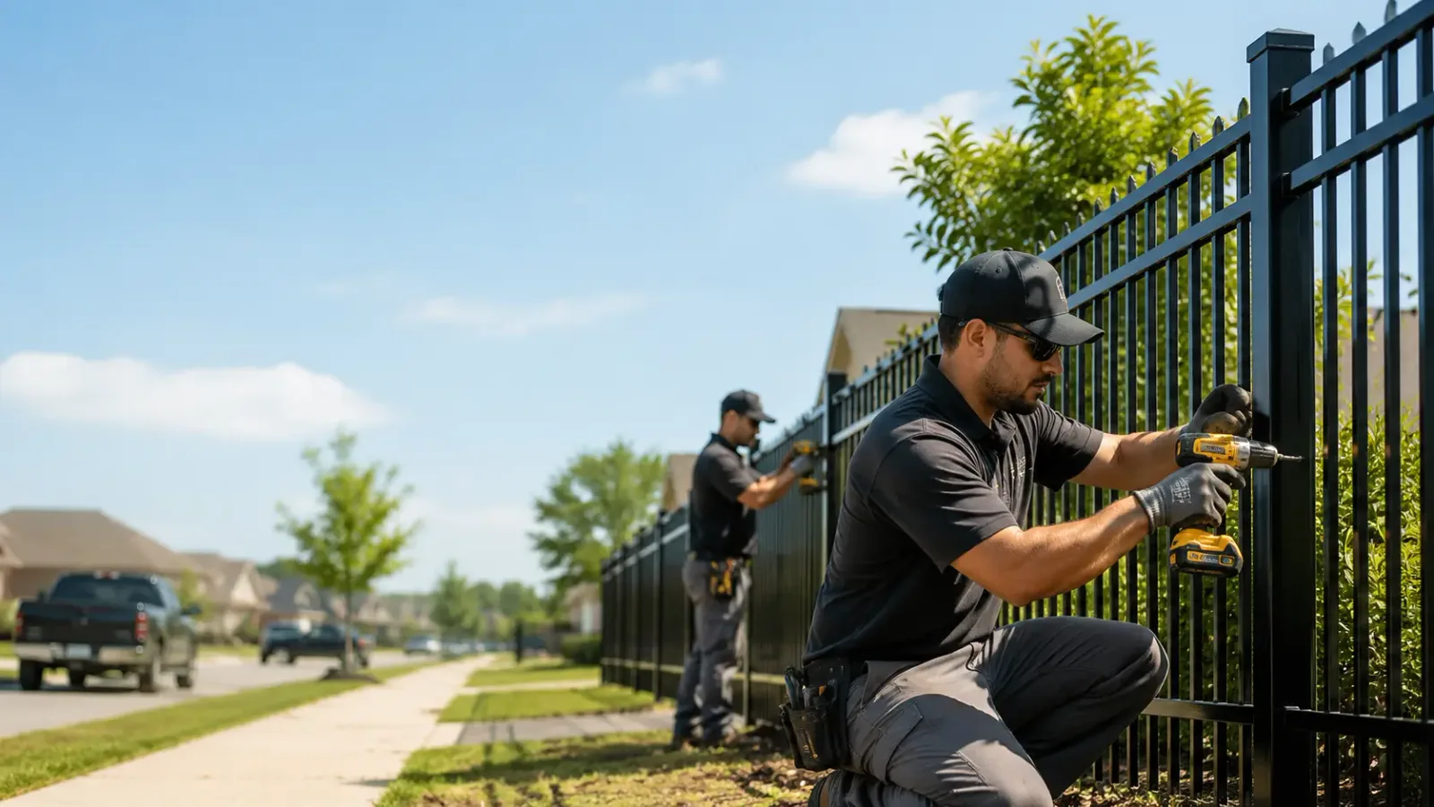 Metal Fence Installation in Friendswood, TX